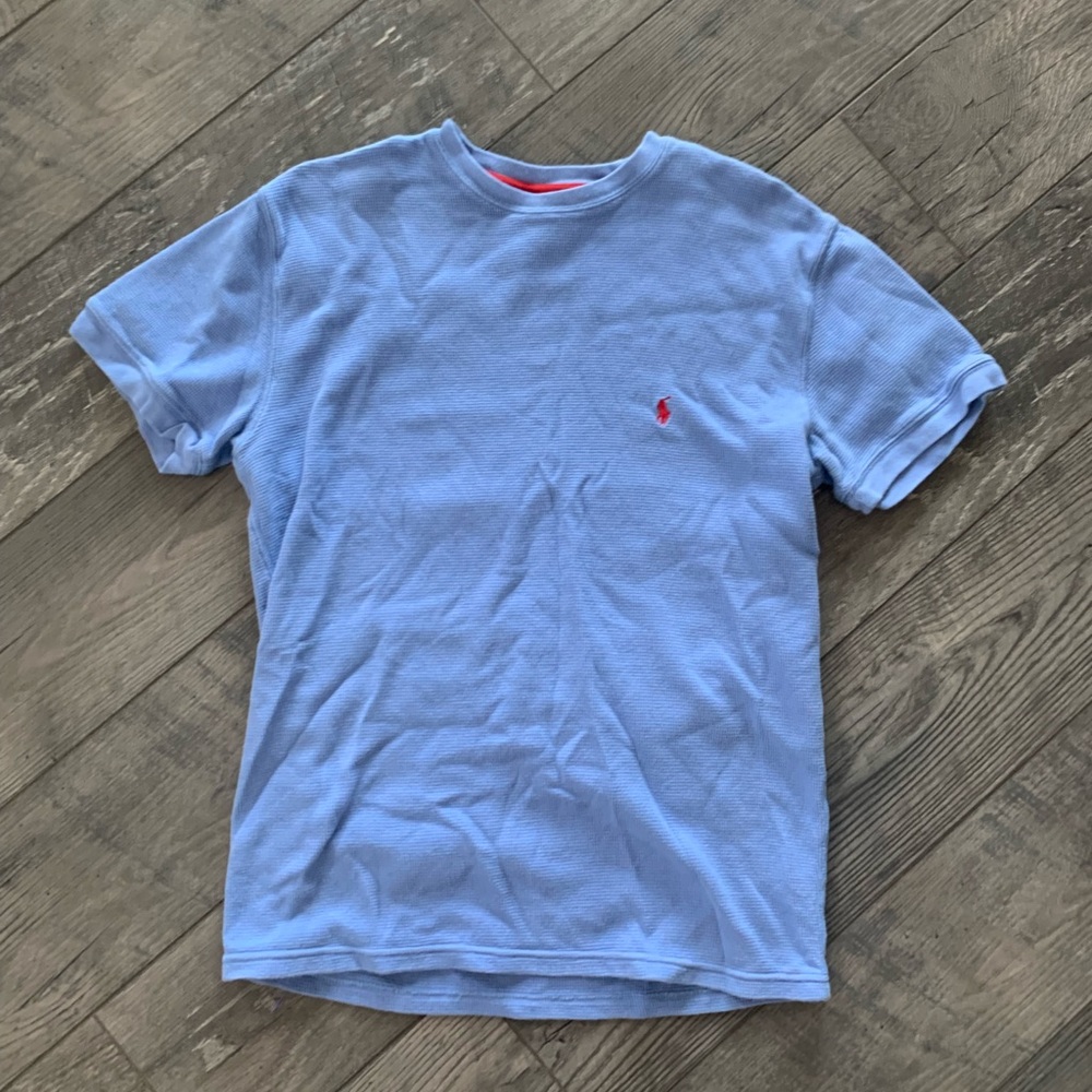 Men’s Polo Ralph Lauren fitted baby blue shirt